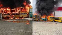 incendio-destroi-onibus-escolares-em-sao-joao-batista